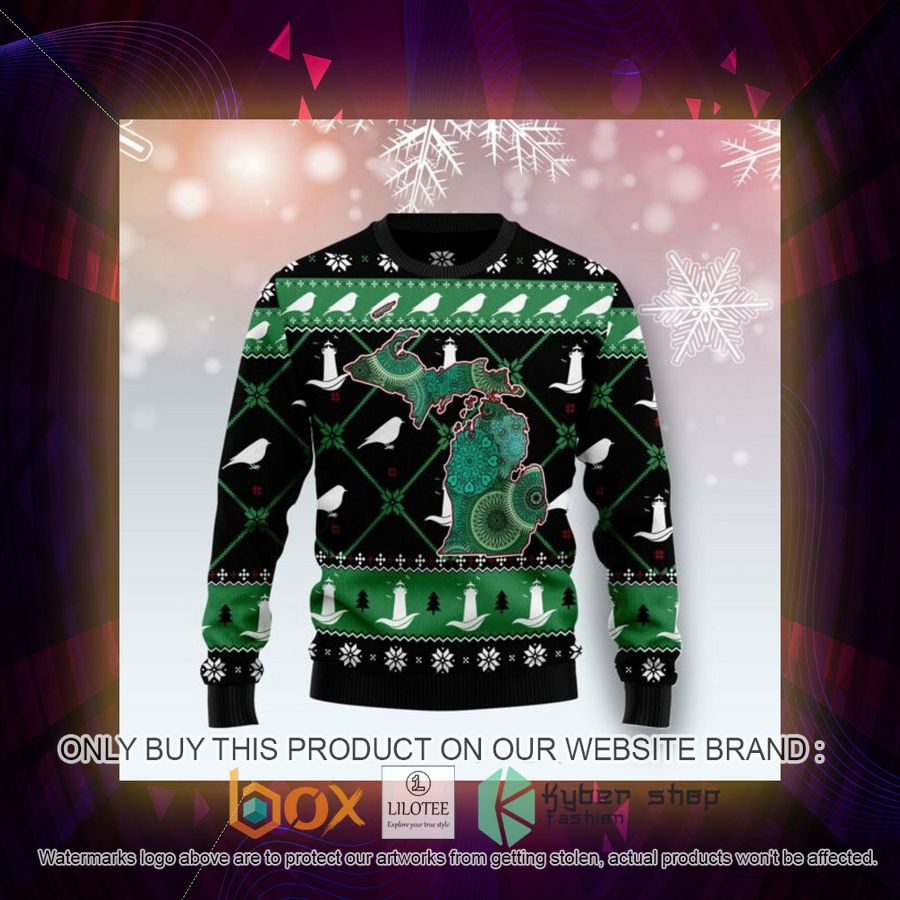 Michigan Usa Symbols Pattern Ugly Christmas Sweatshirt 3 michigan usa symbols pattern ugly christmas sweatshirt 3 15181