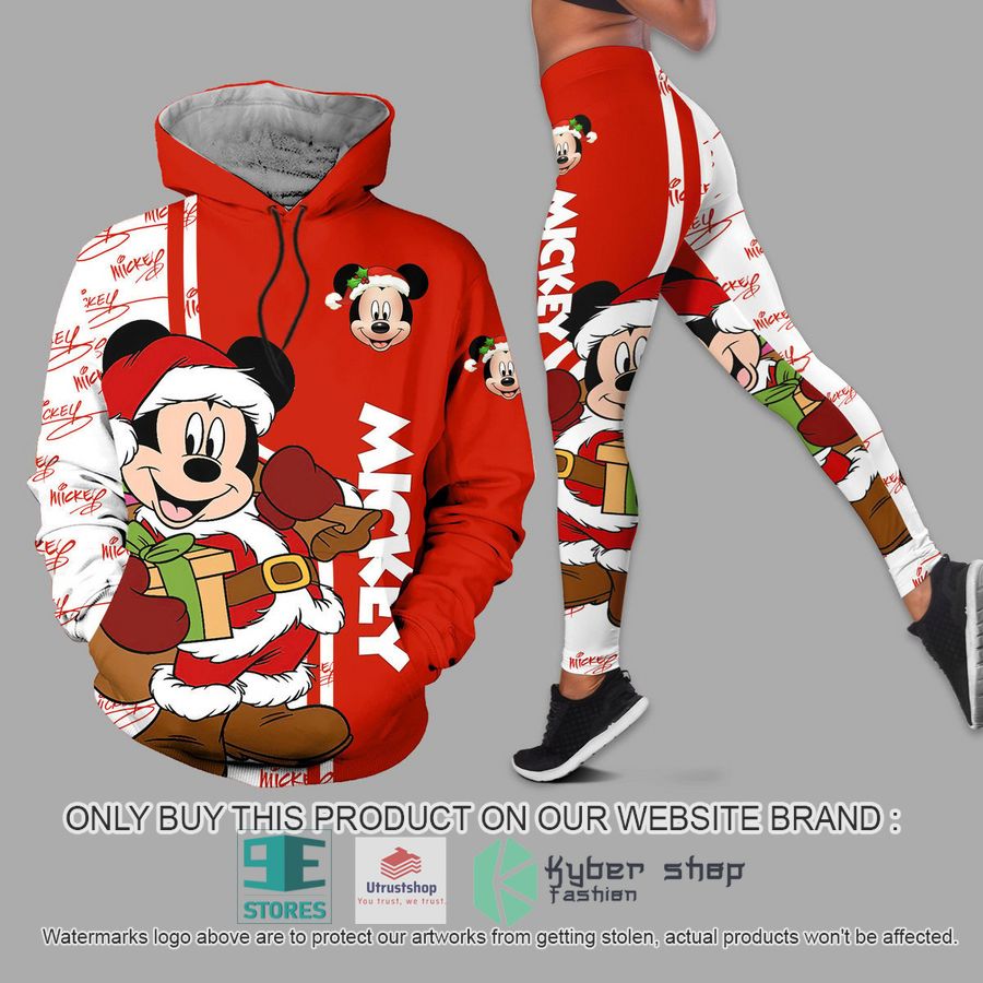 mickey mouse christmas hoodie leggings 1 93289