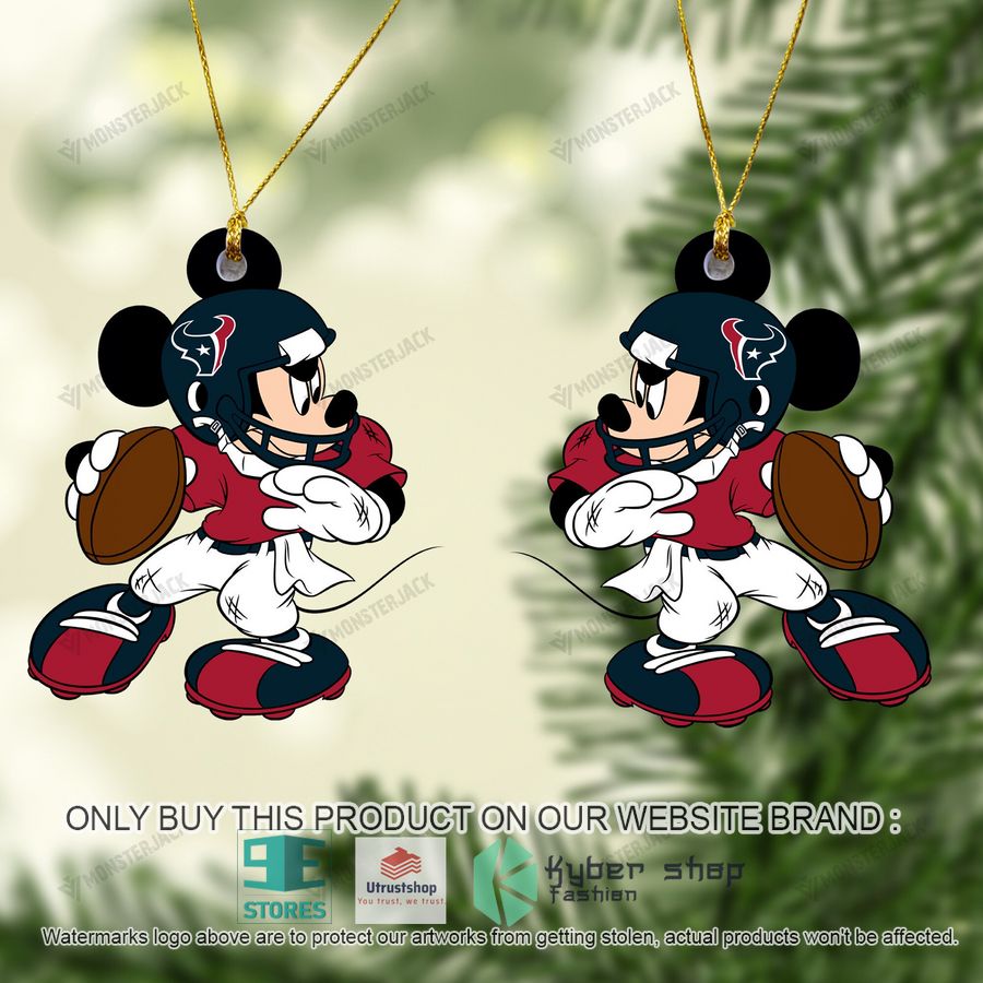 mickey mouse nfl houston texans christmas ornament 2 69258