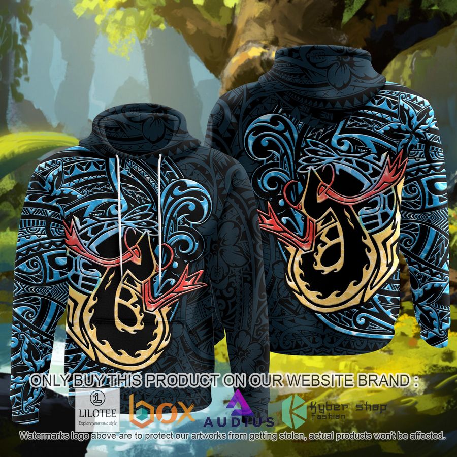 milotic polynesian 3d hoodie 1 92869