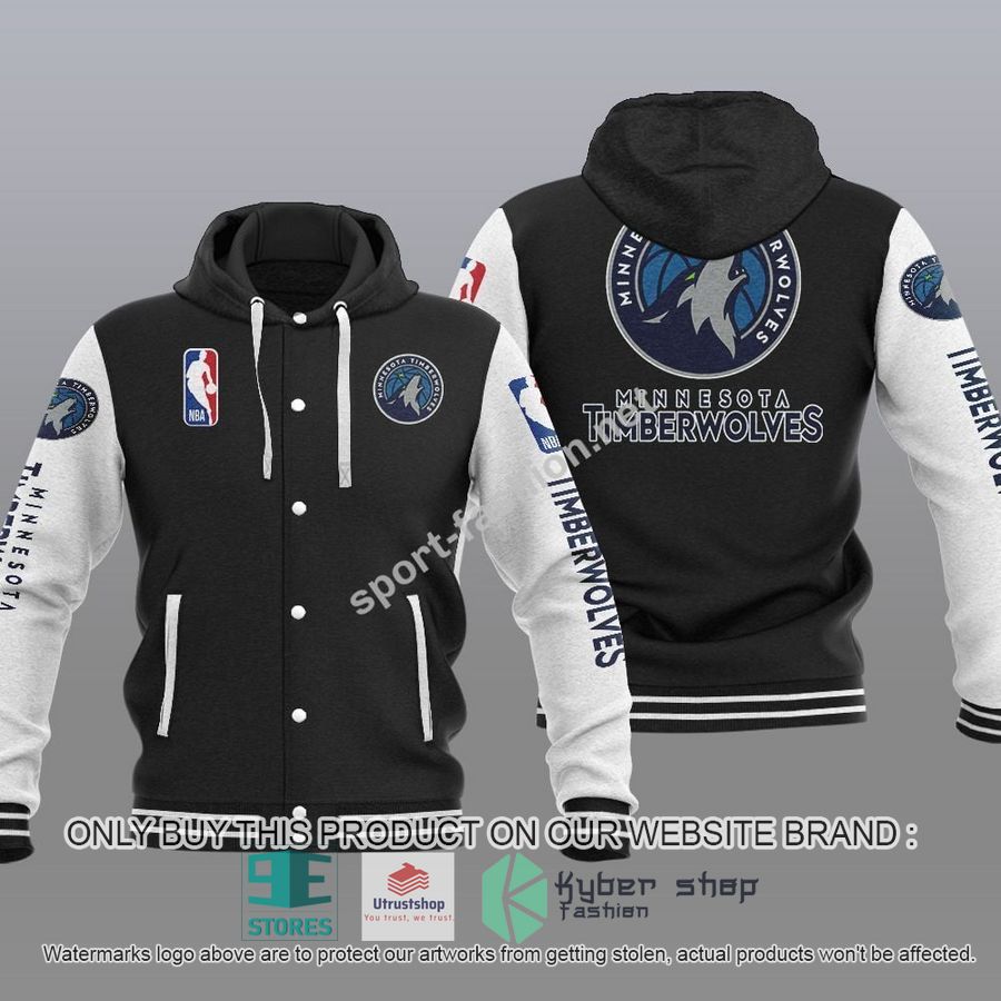 minnesota timberwolves nba baseball hoodie jacket 1 4567