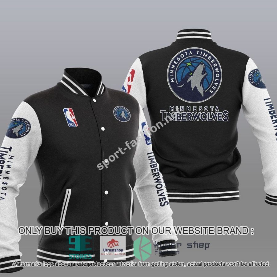 minnesota timberwolves nba baseball jacket 1 80428