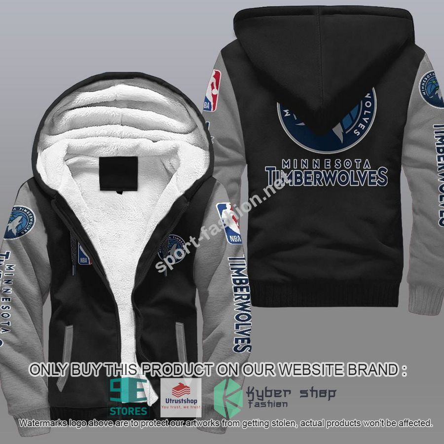 minnesota timberwolves nba fleece hoodie 2 44014