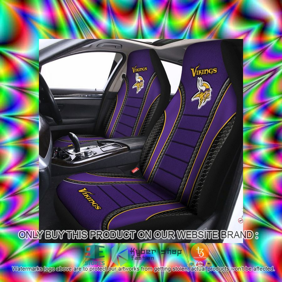 HOT Minnesota Vikings Purple Car Seat Covers 3 minnesota vikings purple car seat covers 3 63847