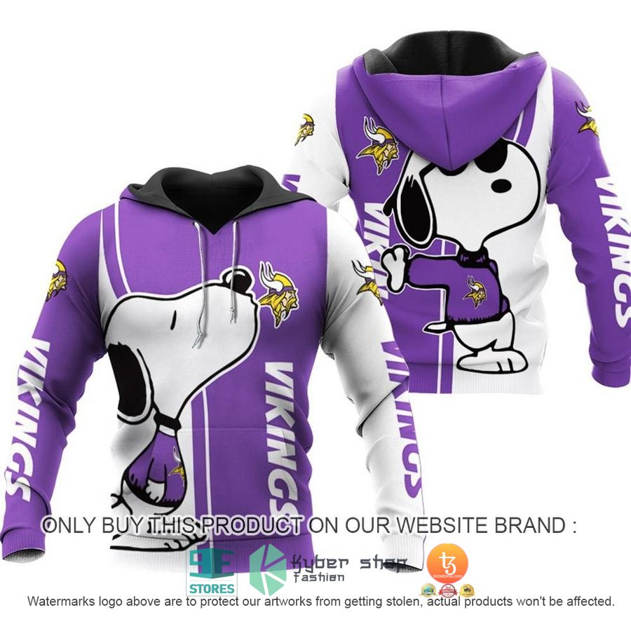 minnesota vikings snoopy hoodie 1 16430
