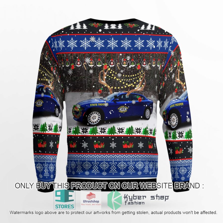 NEW Missouri State Highway Patrol Christmas Sweater 3 missouri state highway patrol christmas sweater 3 67700