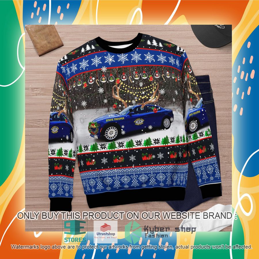 NEW Missouri State Highway Patrol Christmas Sweater 7 missouri state highway patrol christmas sweater 7 11810