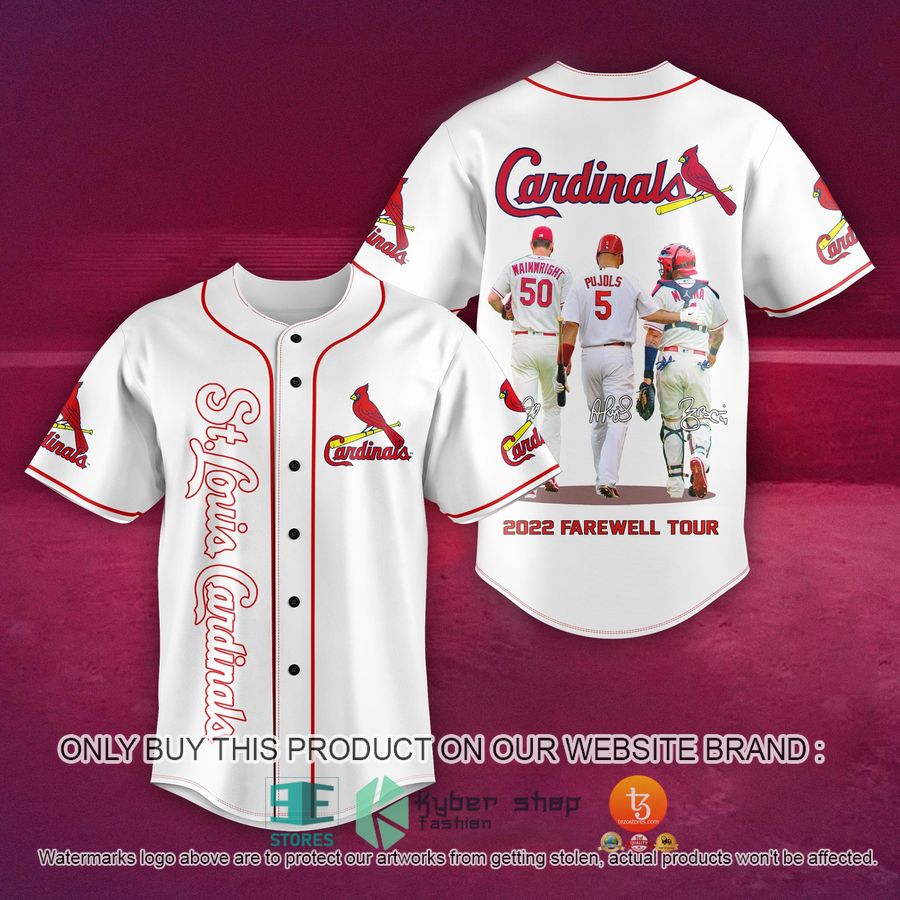 mlb arizona cardinals football players 2022 farewell tour baseball jersey 1 37195