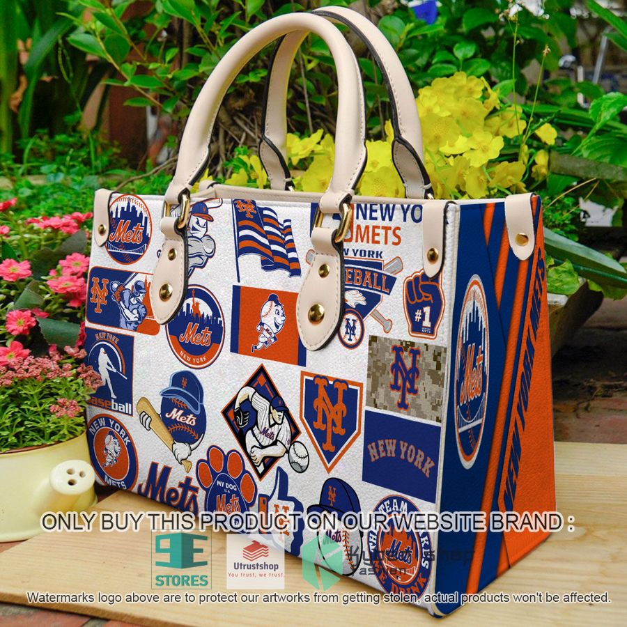 mlb new york mets leather bag 1 91470