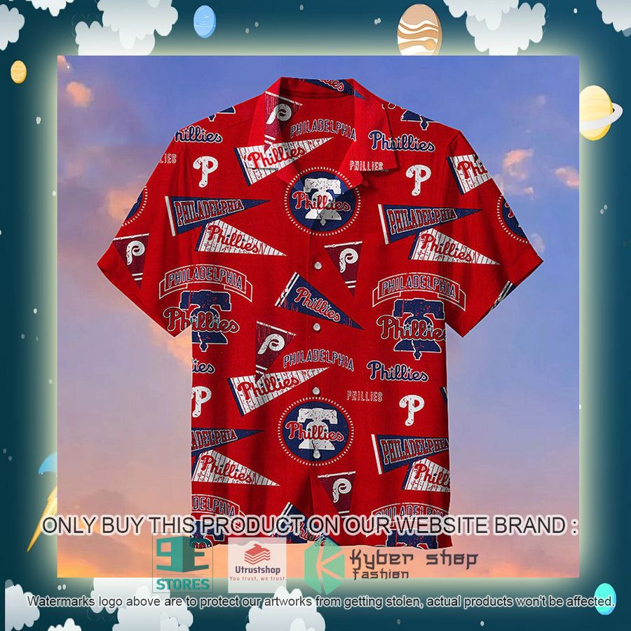 NEW MLB Philadelphia Phillies Retro red Hawaii Shirt 2 mlb philadelphia phillies retro red hawaiian shirt 2 25582