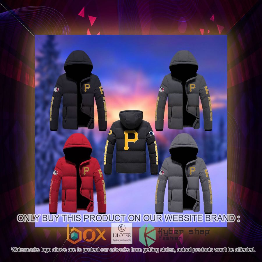 MLB Pittsburgh Pirates Down Jacket 3 mlb pittsburgh pirates down jacket 3 47662