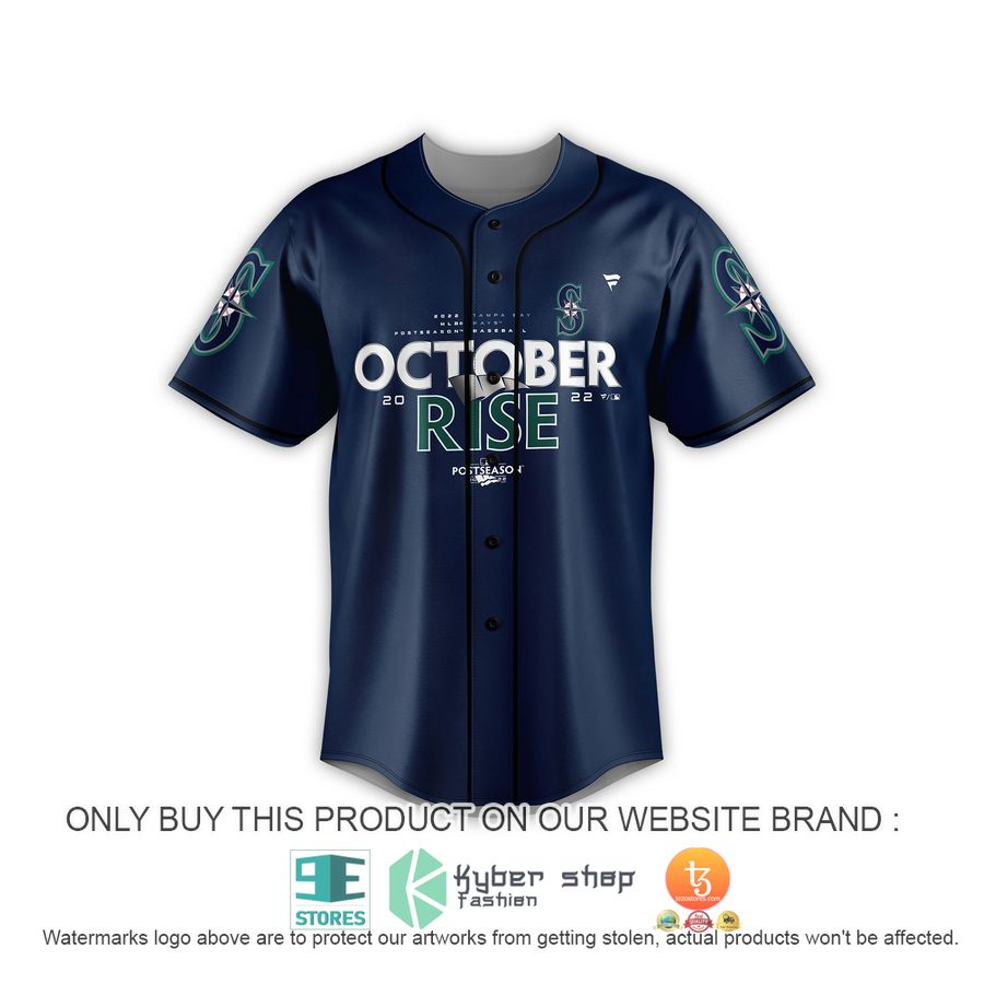HOT MLB Seattle Mariners October 2022 Rise Baseball Jersey 2 mlb seattle mariners october 2022 rise baseball jersey 2 1910