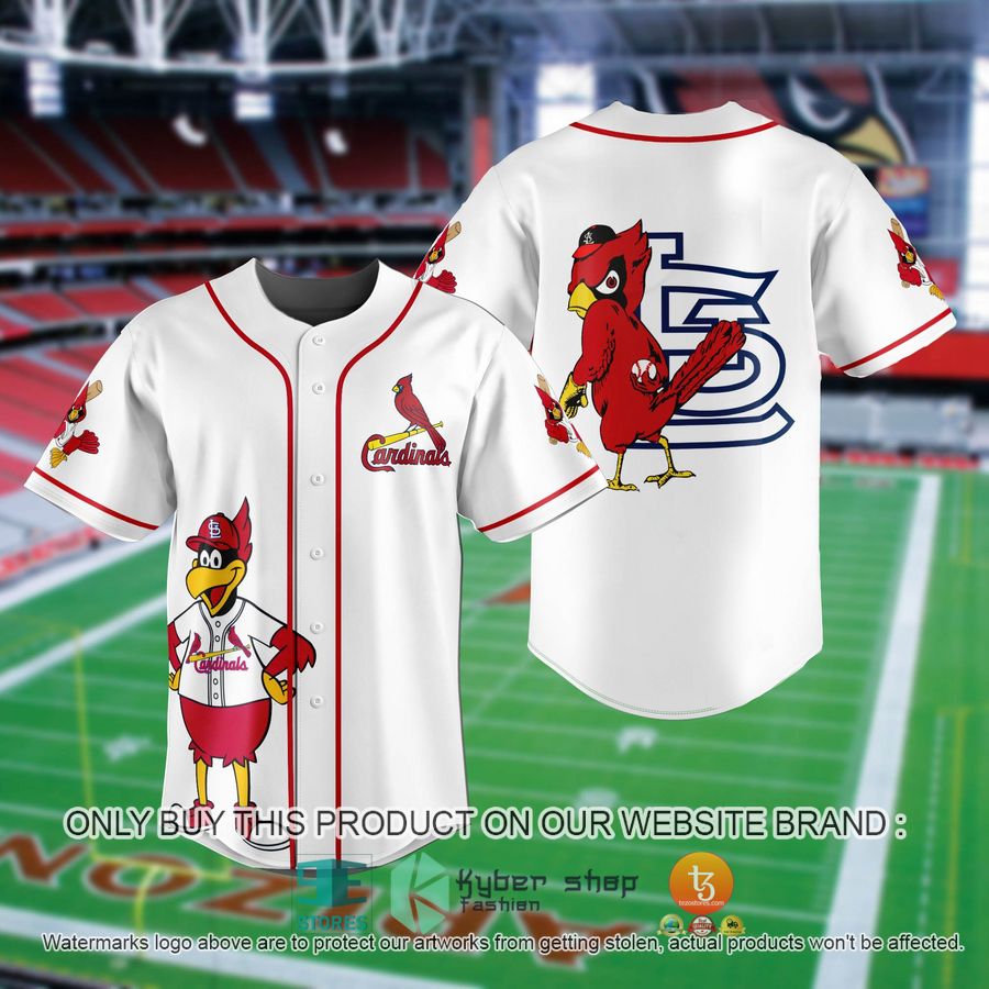 mlb st louis cardinals mascot baseball jersey 1 80994