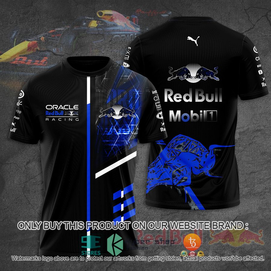 mobil 1 oracal red bull racing black blue 3d t shirt 1 98108