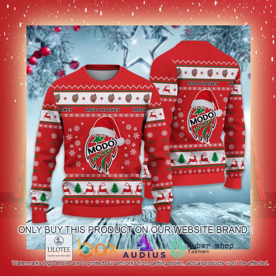 Modo Hockey SHL Ugly Christmas Sweater 13 modo hockey shl ugly christmas sweater 13 27207