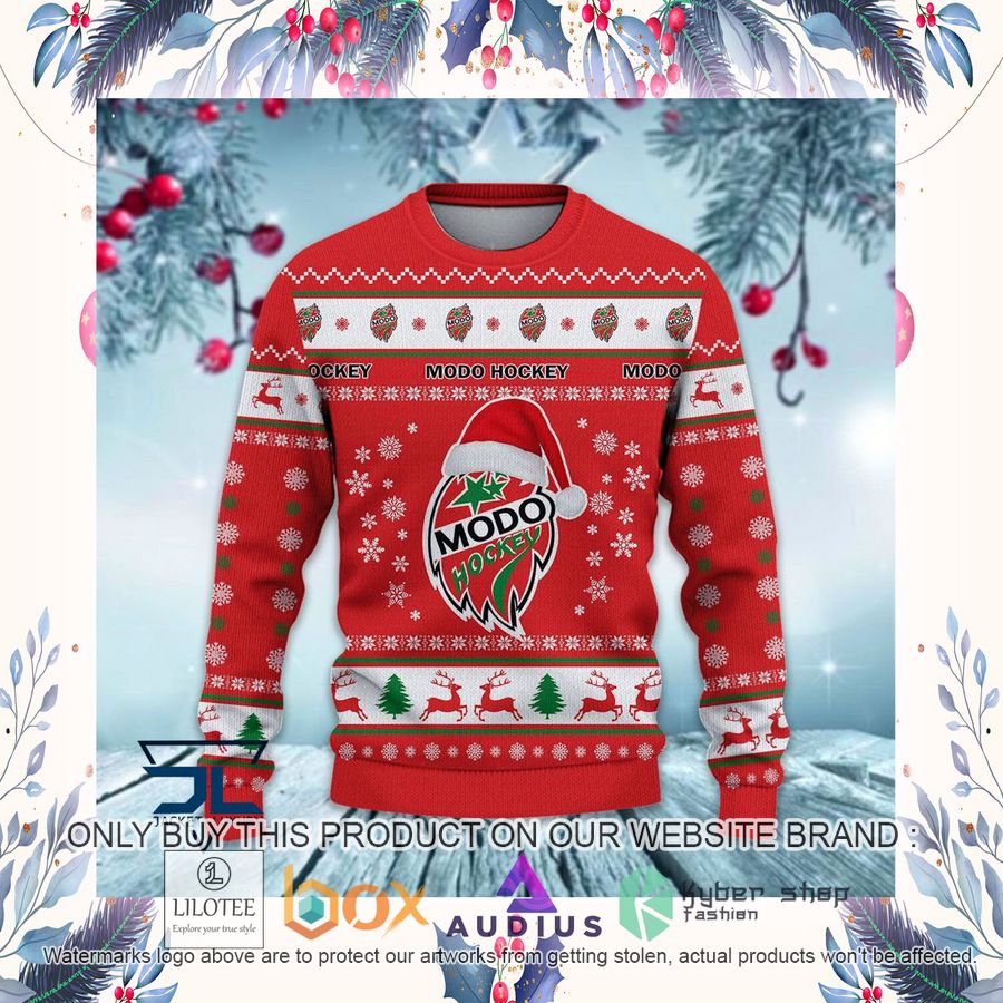 Modo Hockey SHL Ugly Christmas Sweater 21 modo hockey shl ugly christmas sweater 21 86018
