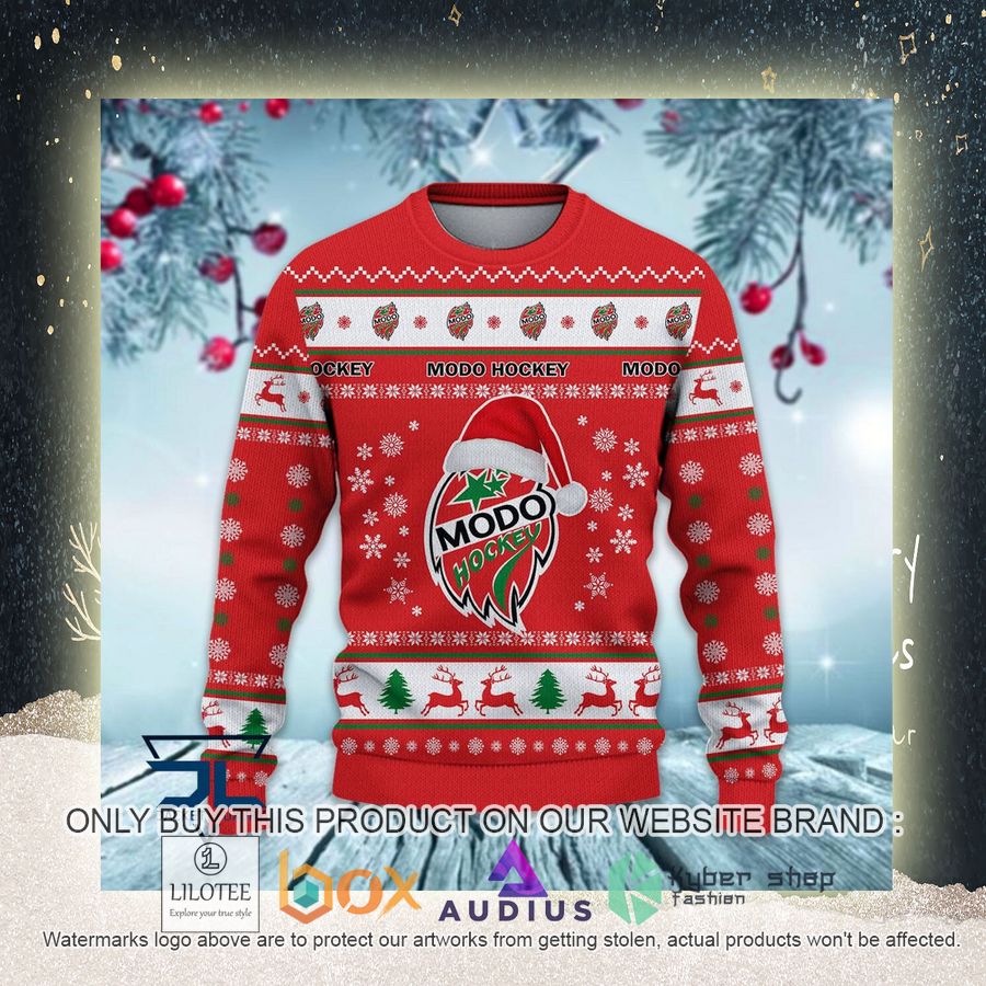 Modo Hockey SHL Ugly Christmas Sweater 9 modo hockey shl ugly christmas sweater 9 63408