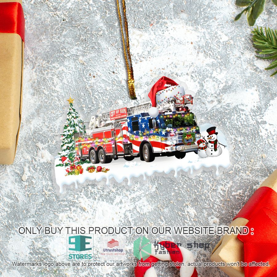 NEW Napa Fire Department Christmas Ornament 3 napa fire department christmas ornament 3 23560