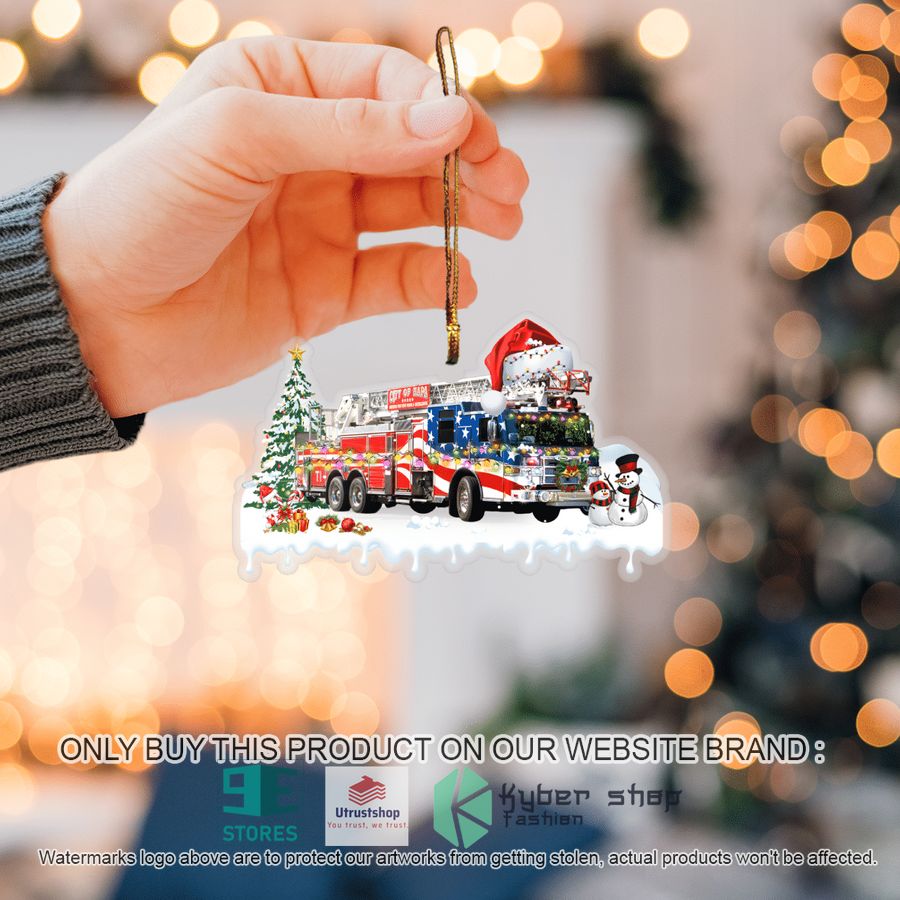 NEW Napa Fire Department Christmas Ornament 6 napa fire department christmas ornament 6 69081