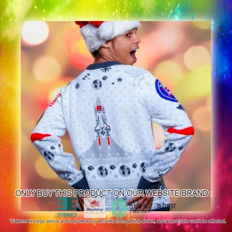 NEW Nasa White Ugly Sweater 6 nasa white ugly christmas sweater 6 90141