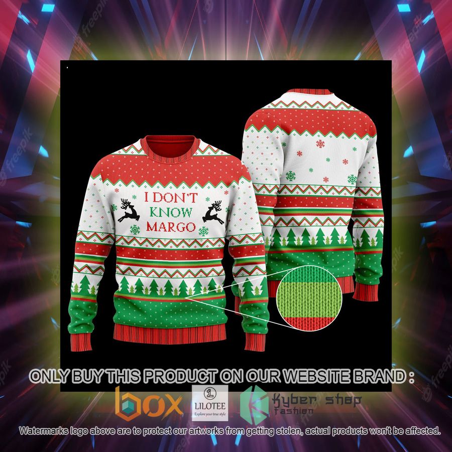 national lampoons christmas vacation i dont know margo wool sweater 2 66367