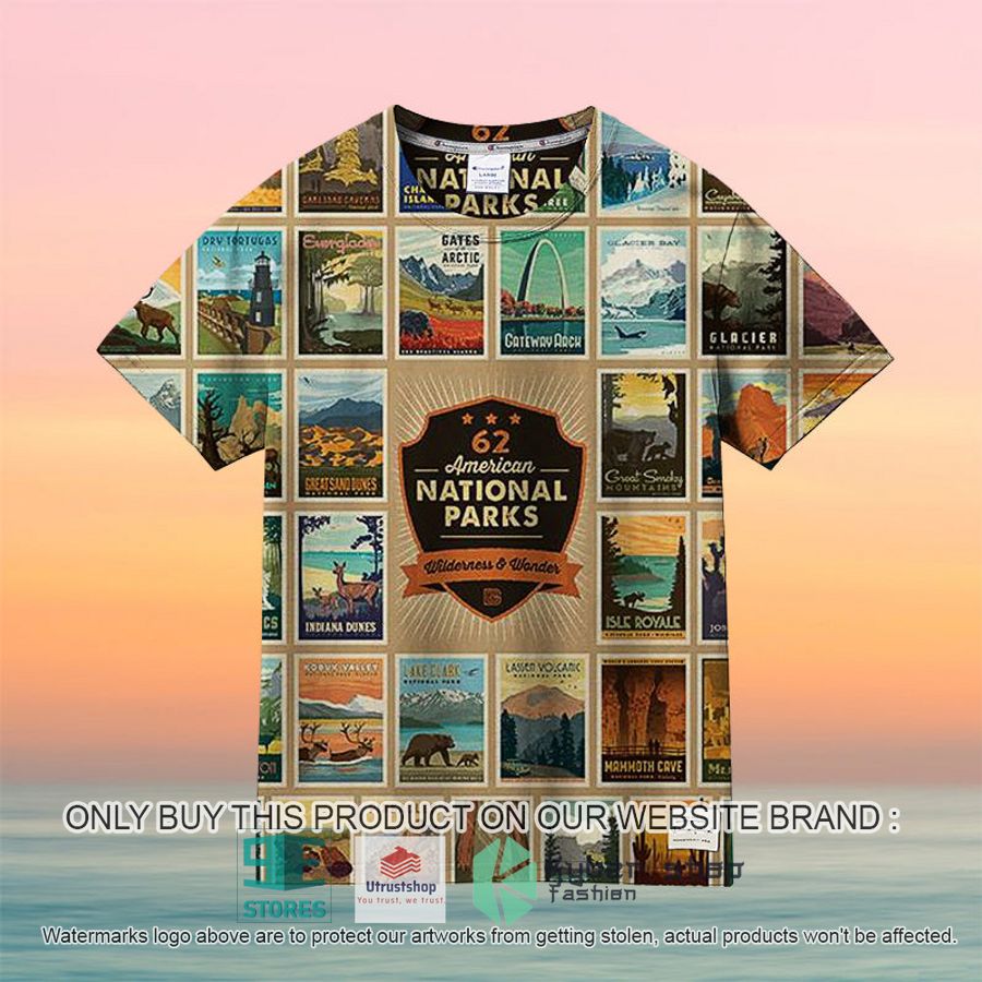 NEW National Park Wilderness Wonders Hawaii Shirt 2 national park wilderness wonders hawaiian shirt 2 47850