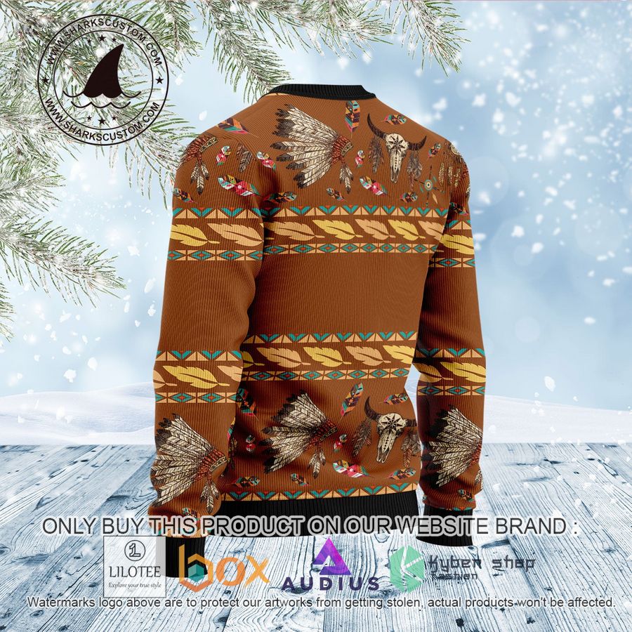 native american girl ugly christmas sweater 2 87573