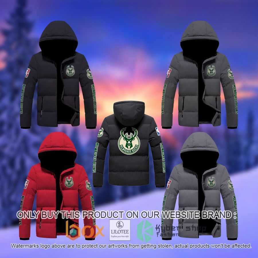 nba milwaukee bucks down jacket 1 74672