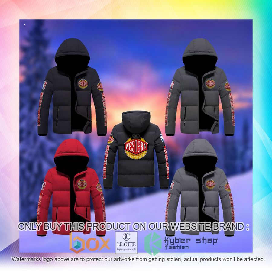 nba western conference down jacket 2 63580