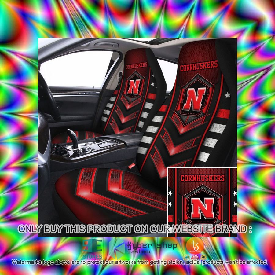 HOT Nebraska Cornhuskers University of Nebraska - Lincoln Car Seat Covers 3 nebraska cornhuskers university of nebraska lincoln car seat covers 3 94963