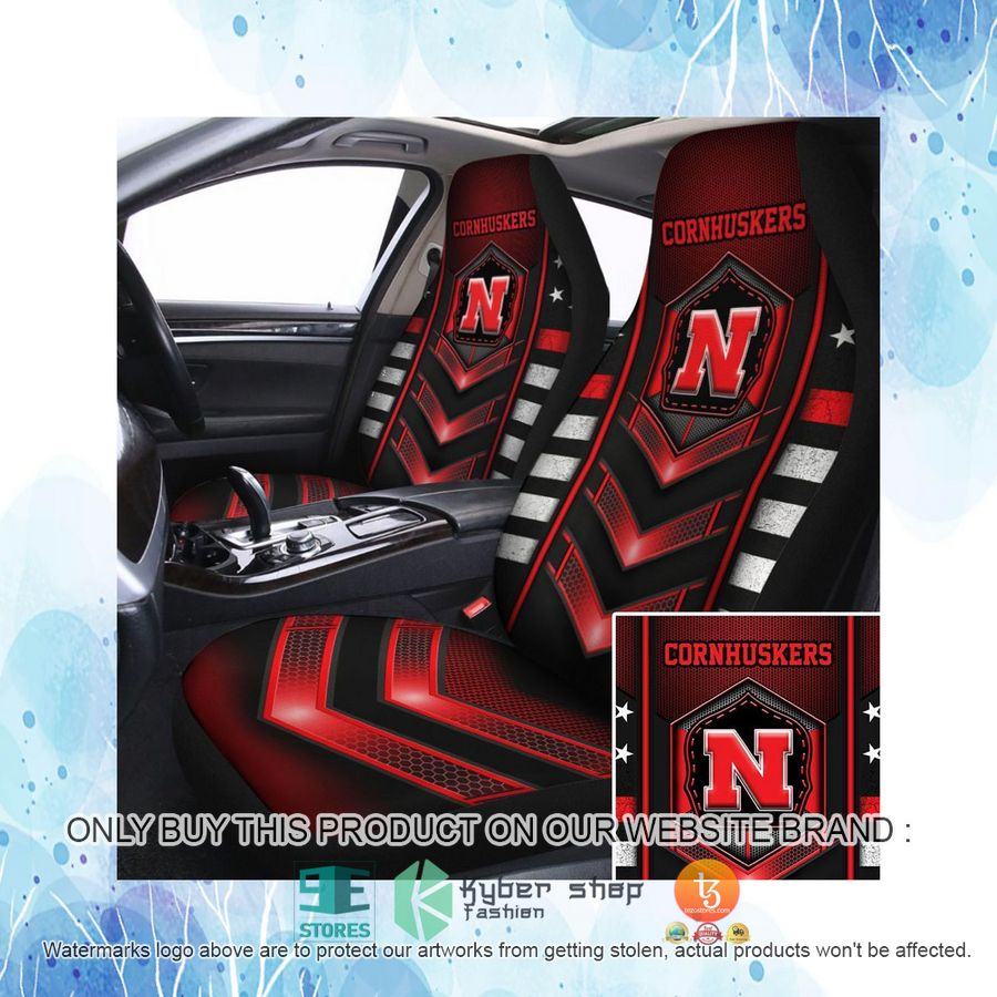 HOT Nebraska Cornhuskers University of Nebraska - Lincoln Car Seat Covers 4 nebraska cornhuskers university of nebraska lincoln car seat covers 4 99293