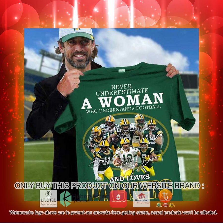 HOT Never underestimate a woman who understands football and loves Packers 2D Hoodie, Shirt 4 never underestimate a woman who understands football and loves packers 2d shirt hoodie 3 11270