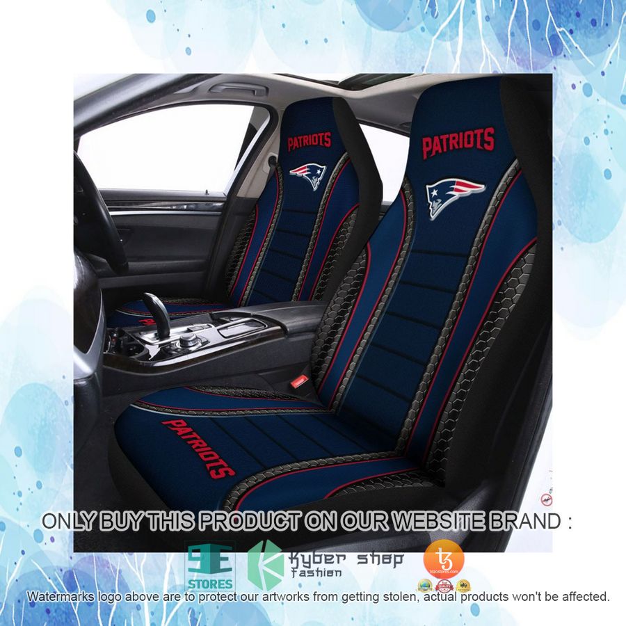 HOT New England Patriots Navy Blue Car Seat Covers 4 new england patriots navy blue car seat covers 4 49844