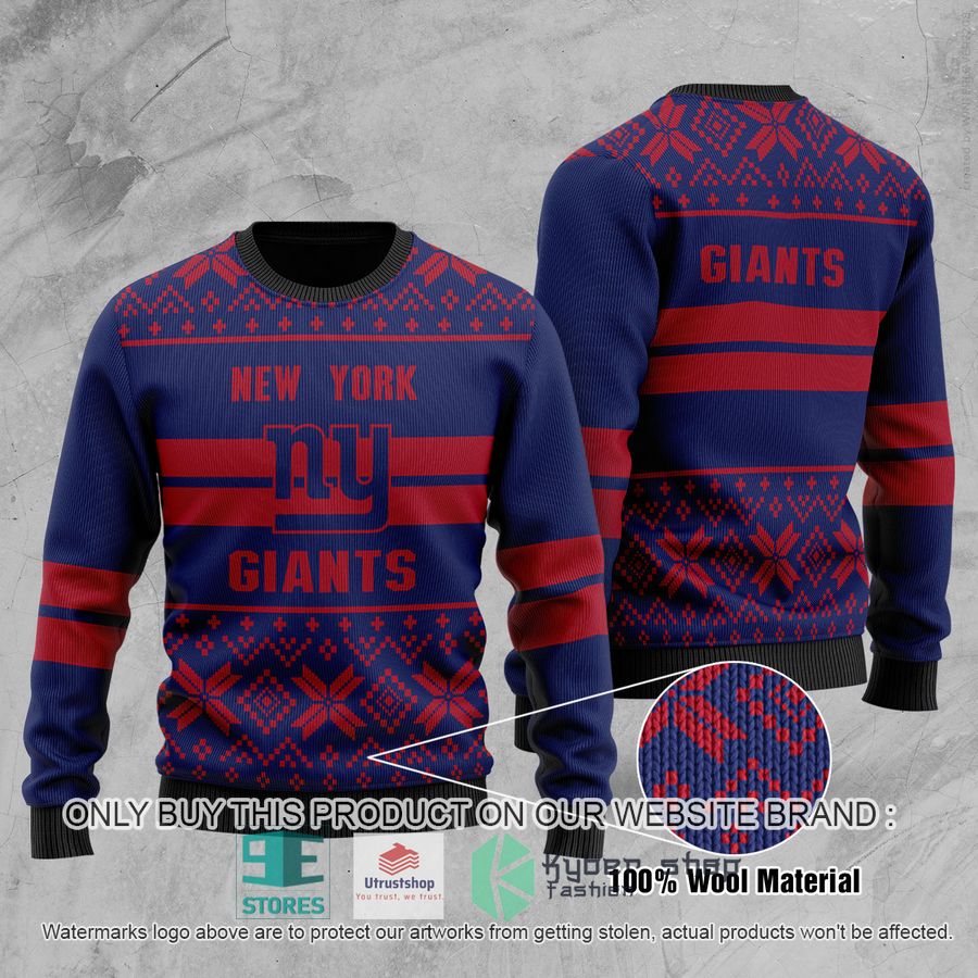 new york giants nfl team ugly chrisrtmas sweater 1 54010