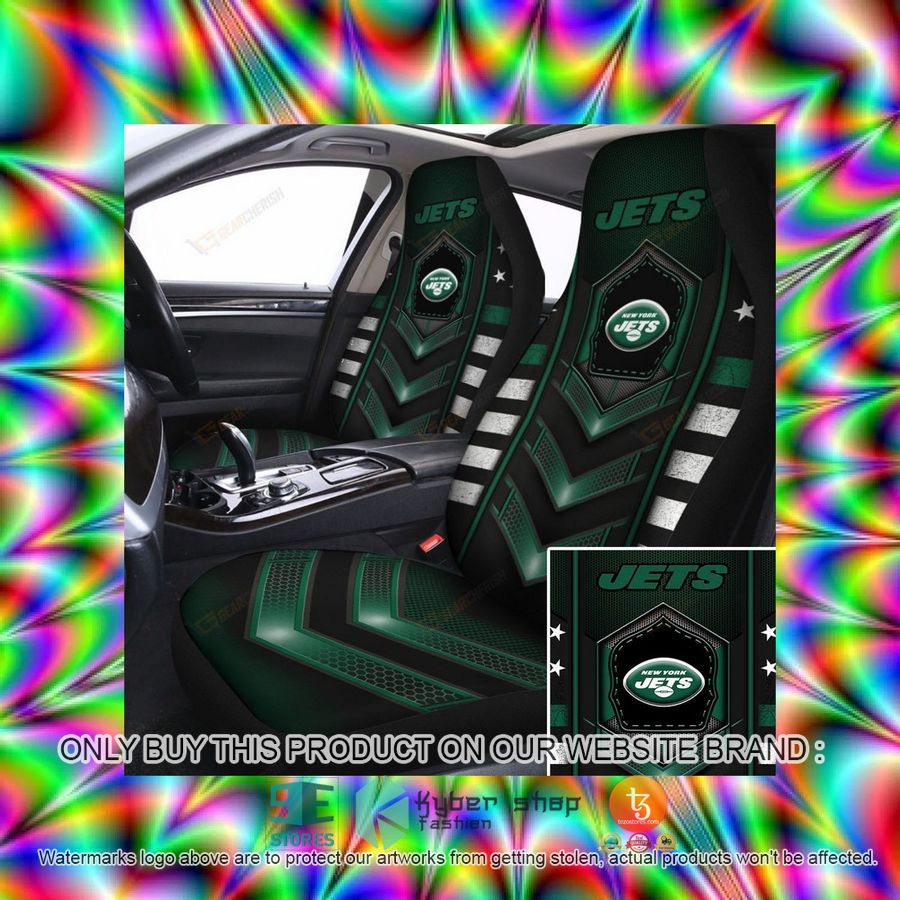 HOT New York Jets Electric Green Car Seat Covers 3 new york jets electric green car seat covers 3 95640