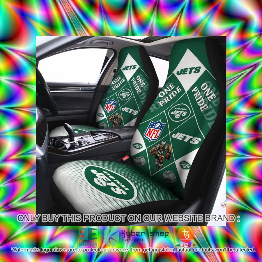 HOT New York Jets One Pride Car Seat Covers 3 new york jets one pride car seat covers 3 92013