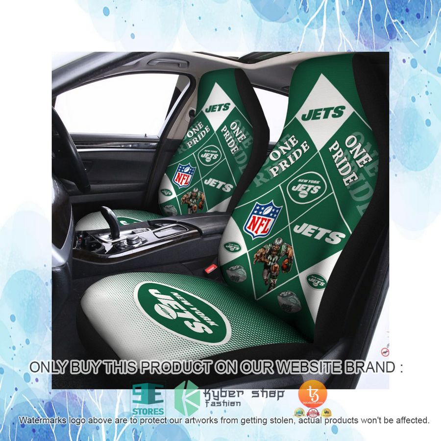 HOT New York Jets One Pride Car Seat Covers 4 new york jets one pride car seat covers 4 17246