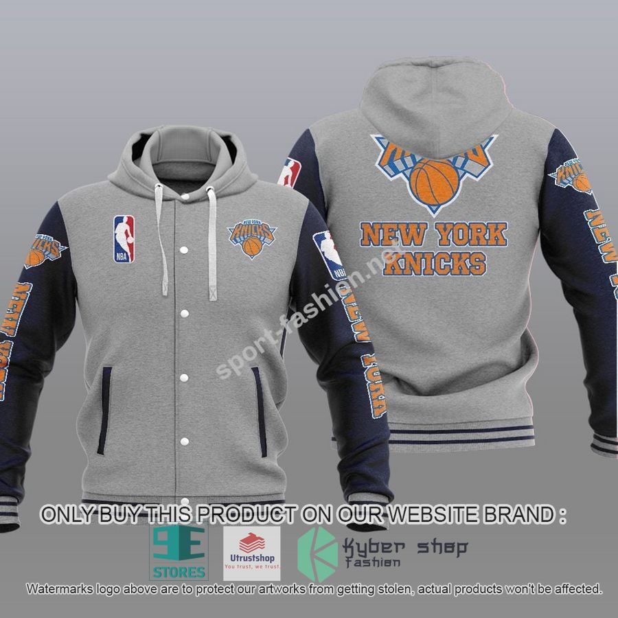 new york knicks nba baseball hoodie jacket 2 76202