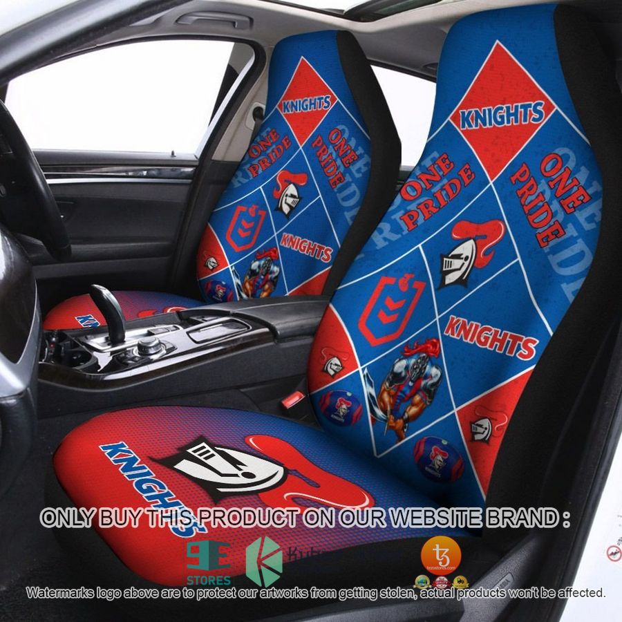newcastle knights one pride car seat covers 1 72927