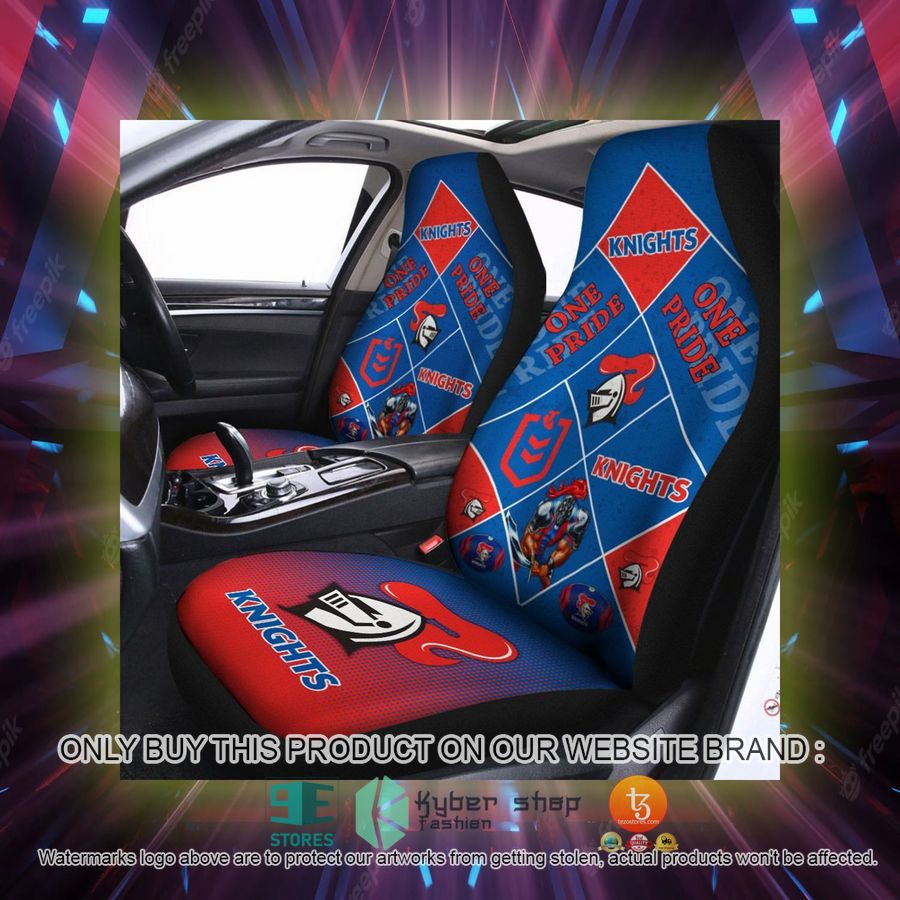 newcastle knights one pride car seat covers 2 95014