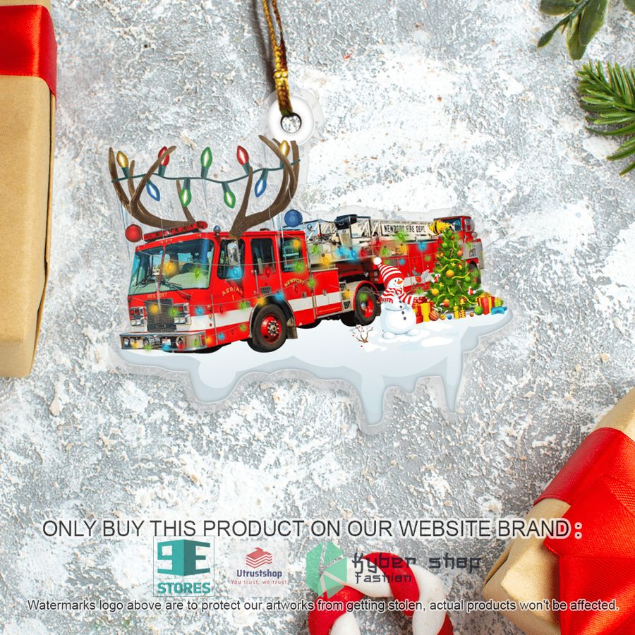 NEW Newport Rhode Island City of Newport Fire Department Christmas Ornament 3 newport rhode island city of newport fire department christmas ornament 3 37267