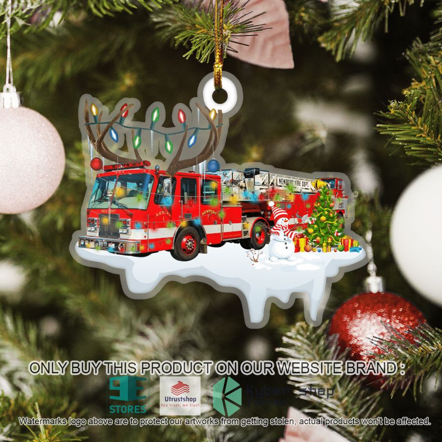 NEW Newport Rhode Island City of Newport Fire Department Christmas Ornament 5 newport rhode island city of newport fire department christmas ornament 5 77826