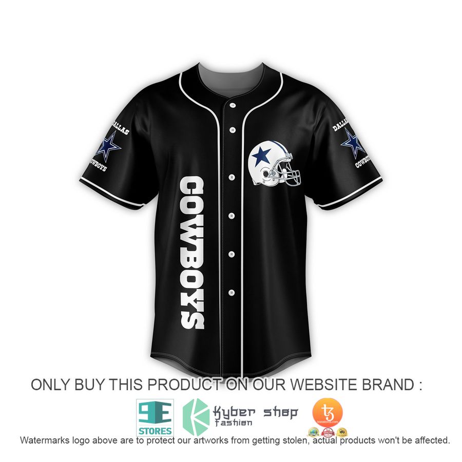 HOT NFL Dallas Cowboys Players Black Baseball Jersey 2 nfl dallas cowboys players black baseball jersey 2 53494