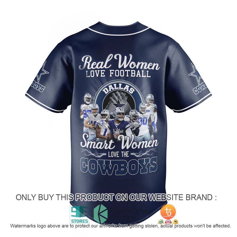 HOT NFL Dallas Cowboys Real Women Love Football Baseball Jersey 3 nfl dallas cowboys real women love football baseball jersey 3 11582
