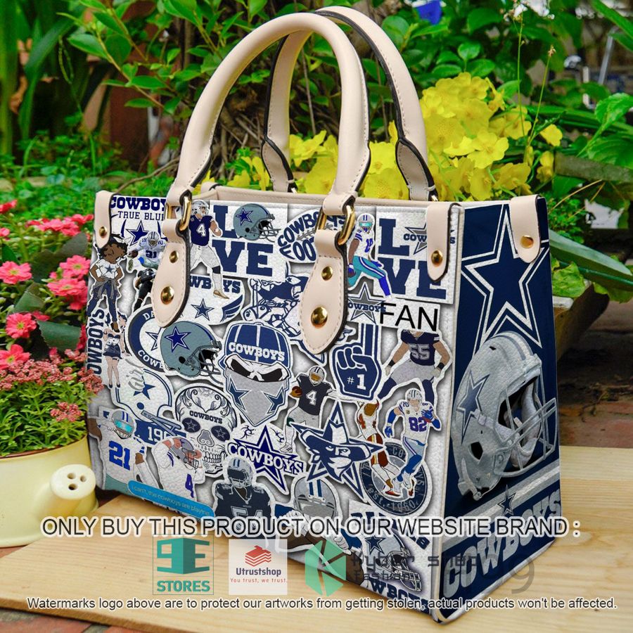 nfl dallas cowboys skull leather bag 1 83437