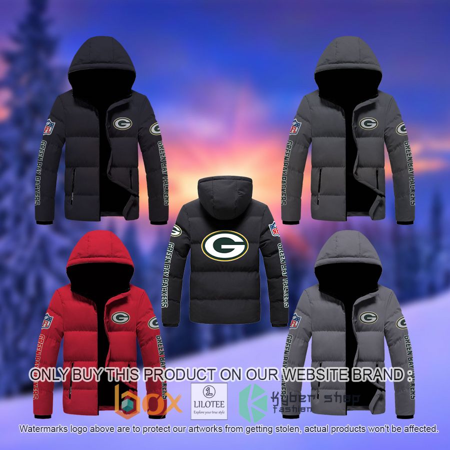 nfl green bay packers down jacket 1 3642