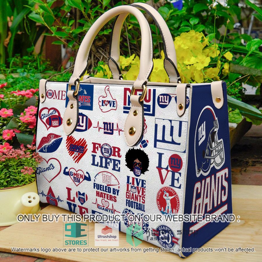 nfl new york giants for life leather bag 1 30722