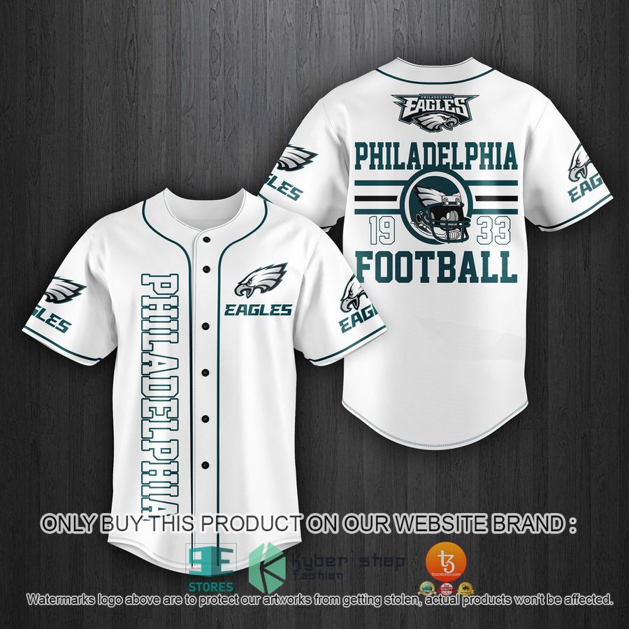 HOT NFL Philadelphia Eagles 13 33 Football Baseball Jersey 1 nfl philadelphia eagles 13 33 football baseball jersey 1 67015