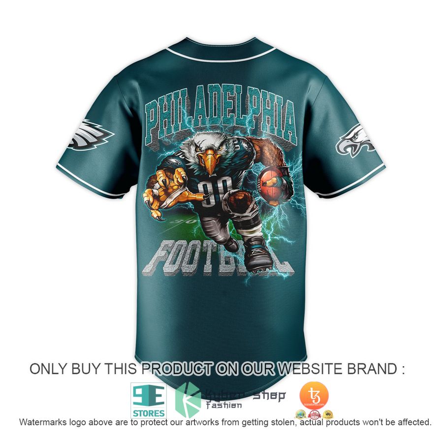 HOT NFL Philadelphia Eagles Mascot Football Baseball Jersey 3 nfl philadelphia eagles mascot football baseball jersey 3 9926