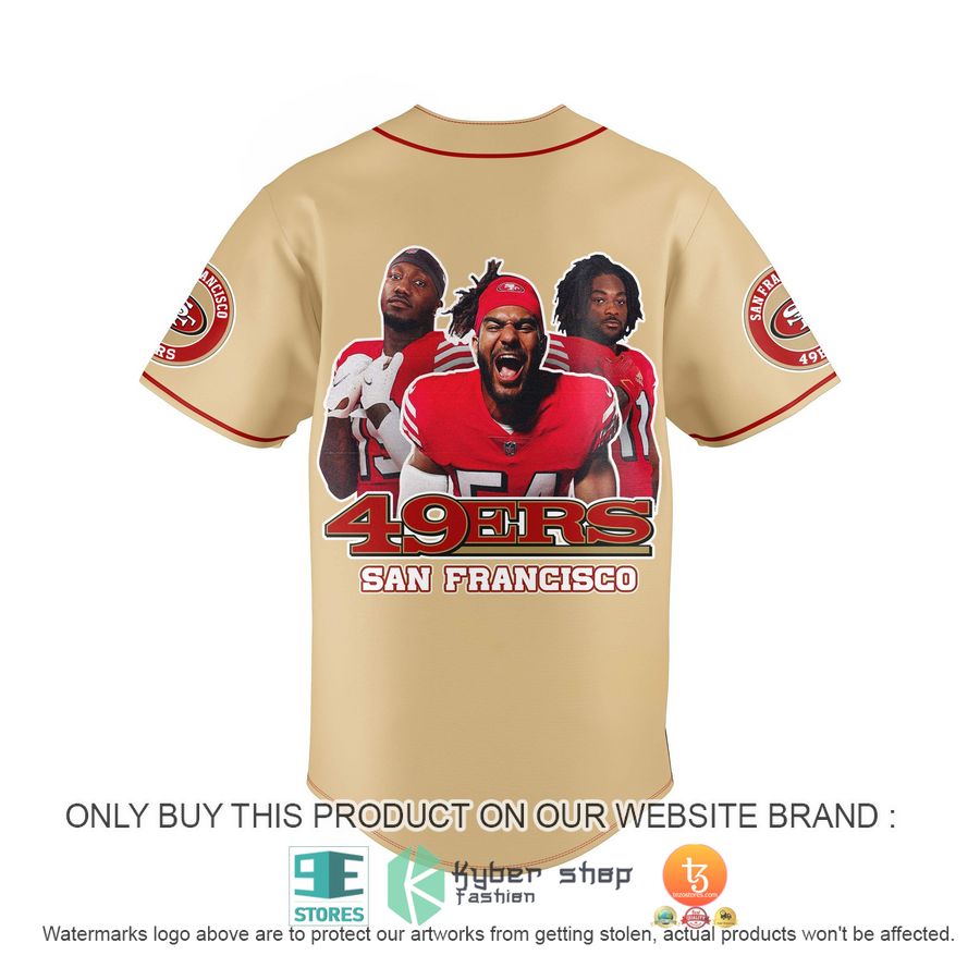 HOT NFL San Francisco 49ers Football Players Baseball Jersey 3 nfl san francisco 49ers football players baseball jersey 3 60256